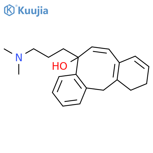 5-[3-(dimethylamino)propyl]-5,10,11,12-tetrahydrodibenzo[a,d][8]annulen-5-ol structure