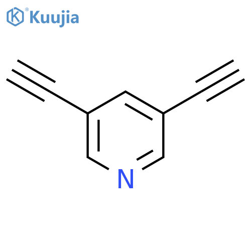 3,5-Diethynylpyridine structure
