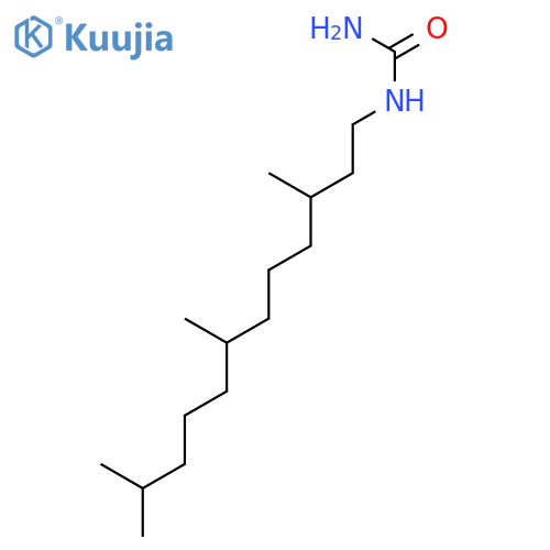 UREA, (3,7,11-TRIMETHYLDODECYL)- structure
