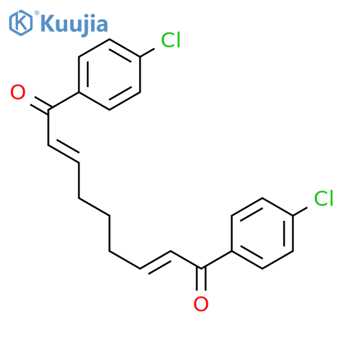 2,7-NONADIENE-1,9-DIONE, 1,9-BIS(4-CHLOROPHENYL)-, (2E,7E)- structure