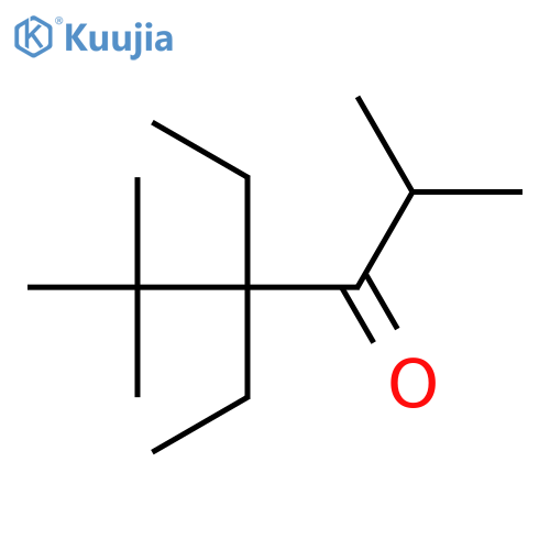 3-HEXANONE, 4,4-DIETHYL-2,5,5-TRIMETHYL- structure