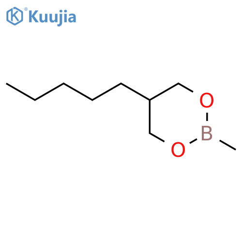 1,3,2-Dioxaborinane, 2-methyl-5-pentyl- structure