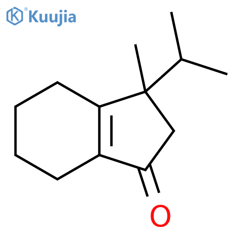 1H-Inden-1-one,2,3,4,5,6,7-hexahydro-3-methyl-3-(1-methylethyl)-(9CI) structure