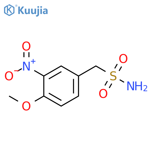 (4-methoxy-3-nitrophenyl)methanesulfonamide structure