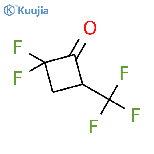 Cyclobutanone, 2,2-difluoro-4-(trifluoromethyl)- structure