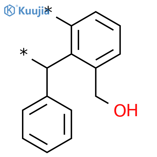 Poly[(hydroxymethylphenylene)(phenylmethylene)] structure