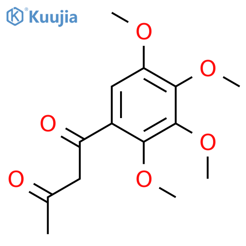 1,3-BUTANEDIONE, 1-(2,3,4,5-TETRAMETHOXYPHENYL)- structure