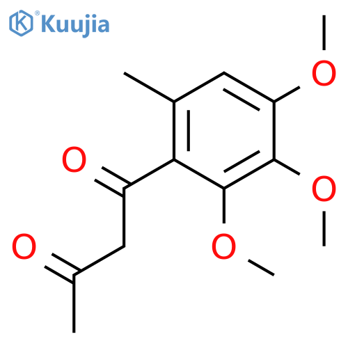 1,3-BUTANEDIONE, 1-(2,3,4-TRIMETHOXY-6-METHYLPHENYL)- structure