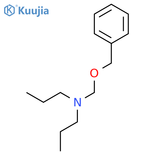 1-Propanamine, N-[(phenylmethoxy)methyl]-N-propyl- structure