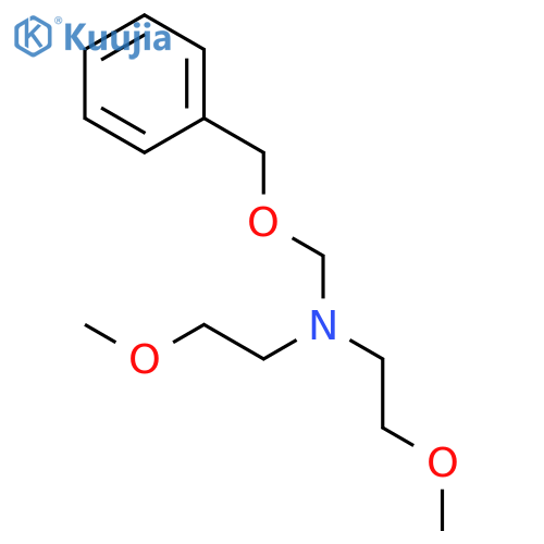 Ethanamine, 2-methoxy-N-(2-methoxyethyl)-N-[(phenylmethoxy)methyl]- structure