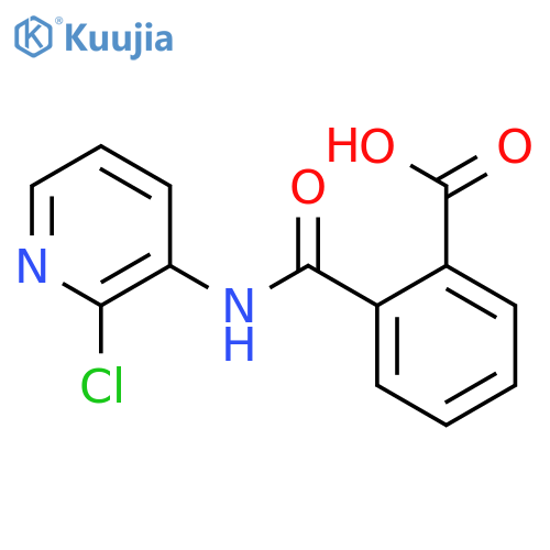 2-[(2-Chloropyridin-3-yl)carbamoyl]benzoic acid structure