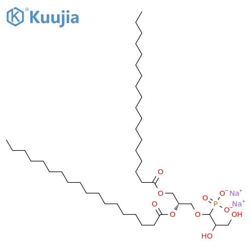 1,2-Distearoyl-sn-glycero-3-phospho-rac-glycerol sodium structure