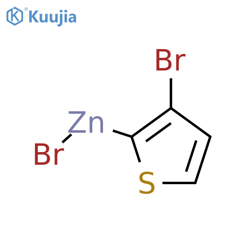 3-Bromo-2-thienylzinc bromide, 0.50 M in THF structure