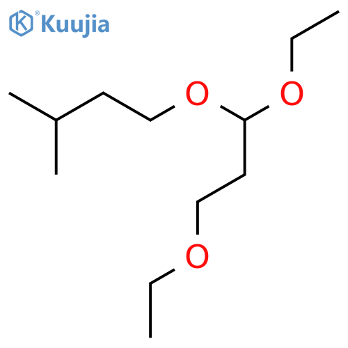 BUTANE, 1-(1,3-DIETHOXYPROPOXY)-3-METHYL- structure