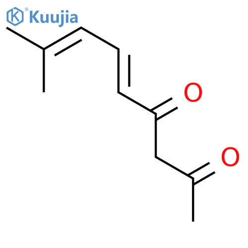 5,7-NONADIENE-2,4-DIONE, 8-METHYL-, (5E)- structure