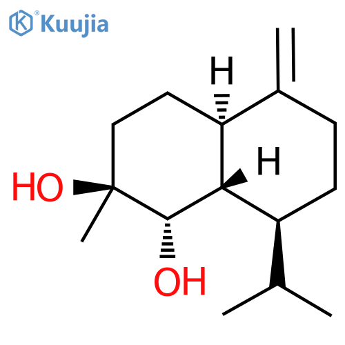10(14)-Cadinene-4,5-diol structure