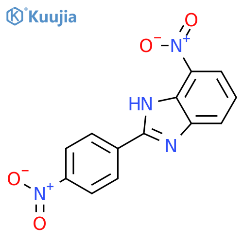 1H-Benzimidazole, 4-nitro-2-(4-nitrophenyl)- structure