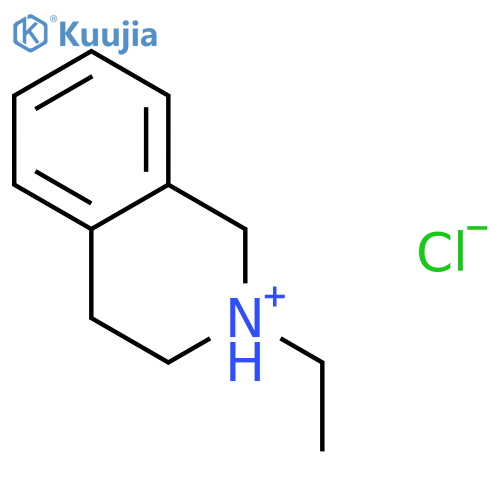 2-ethyl-1,2,3,4-tetrahydroisoquinolinium chloride structure