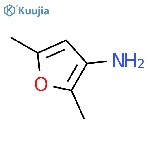 3-Furanamine,2,5-dimethyl-(9CI) structure