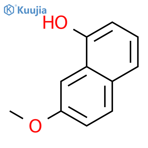 7-Methoxy-1-naphthalenol structure