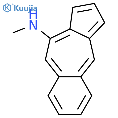 N-Methylbenzo[f]azulen-10-amine structure