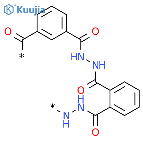 POLY(HYDRAZOCARBONYL-1,2-PHENYLENECARBONYLHYDRAZOCARBONYL-1,3-PHENYLENECARBONYL) structure