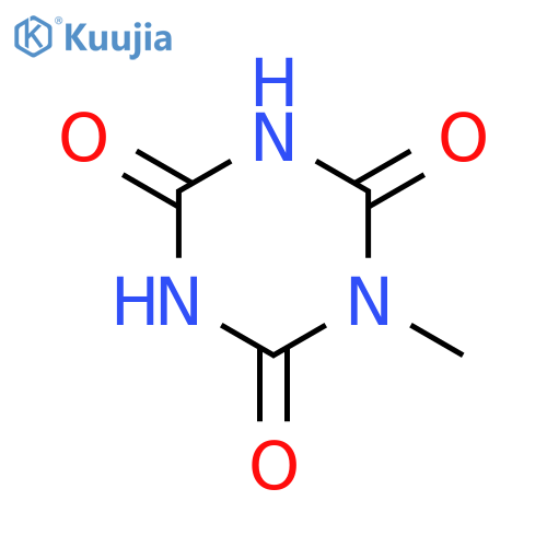 1,3,5-Triazine-2,4,6(1H,3H,5H)-trione, 1-methyl- structure