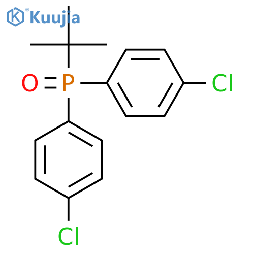 Phosphine oxide, bis(4-chlorophenyl)(1,1-dimethylethyl)- structure