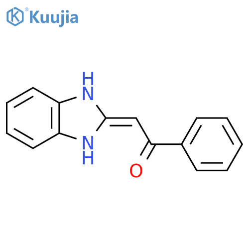 Ethanone, 2-(1,3-dihydro-2H-benzimidazol-2-ylidene)-1-phenyl- structure