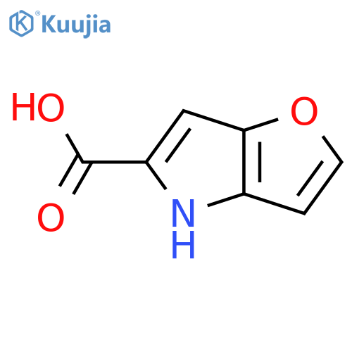 4H-furo3,2-bpyrrole-5-carboxylic acid structure