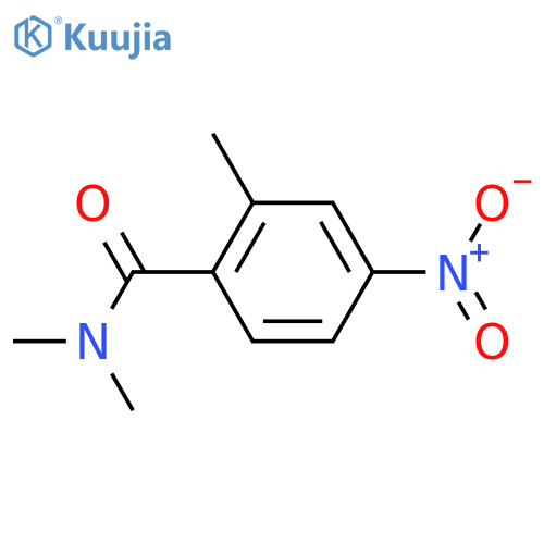 Benzamide, N,N,2-trimethyl-4-nitro- structure