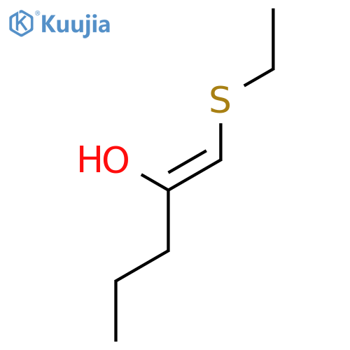 1-PENTEN-2-OL, 1-(ETHYLTHIO)- structure
