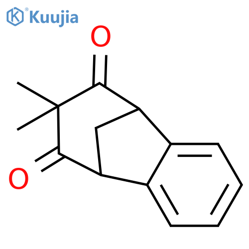 5,9-Methano-5H-benzocycloheptene-6,8(7H,9H)-dione, 7,7-dimethyl- structure
