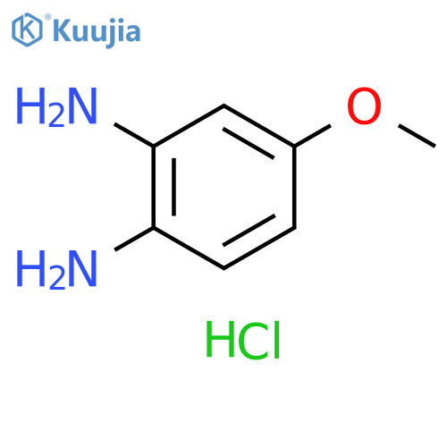 1,2-Benzenediamine, 4-methoxy-, hydrochloride structure