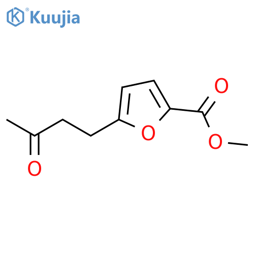 methyl 5-(3-oxobutyl)furan-2-carboxylate structure