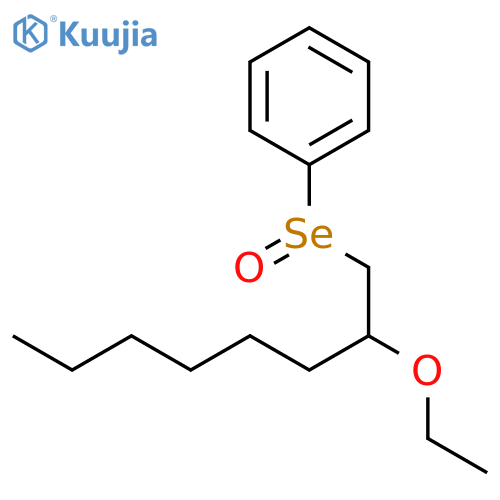 BENZENE, [(2-ETHOXYOCTYL)SELENINYL]- structure
