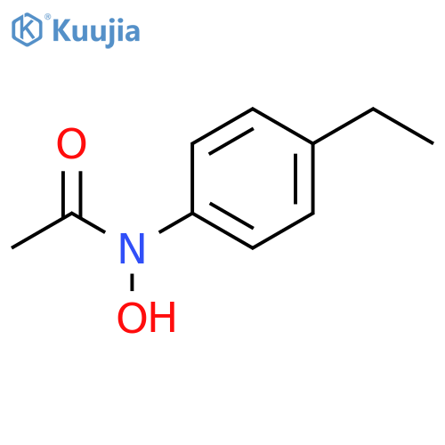 Acetamide, N-(4-ethylphenyl)-N-hydroxy- structure