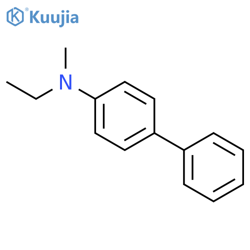 N-Ethyl-N-methyl-(1,1'-biphenyl)-4-amine structure