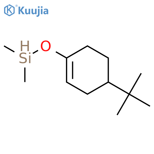 Silane, [[4-(1,1-dimethylethyl)-1-cyclohexen-1-yl]oxy]dimethyl- structure