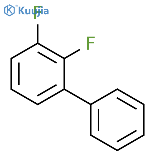 1,1'-BIPHENYL, 2,3-DIFLUORO- structure