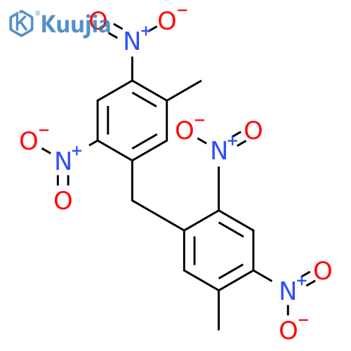 1,1'-Methylenebis(5-methyl-2,4-dinitrobenzene) structure