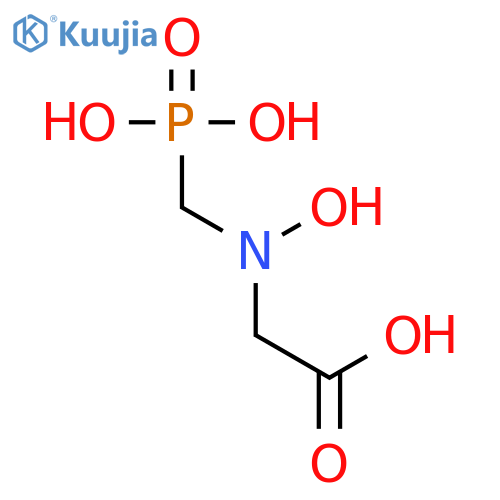 Glycine, N-hydroxy-N-(phosphonomethyl)- structure