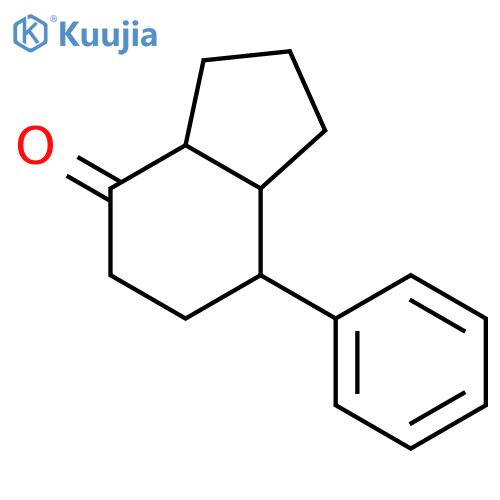 4H-INDEN-4-ONE, OCTAHYDRO-7-PHENYL- structure