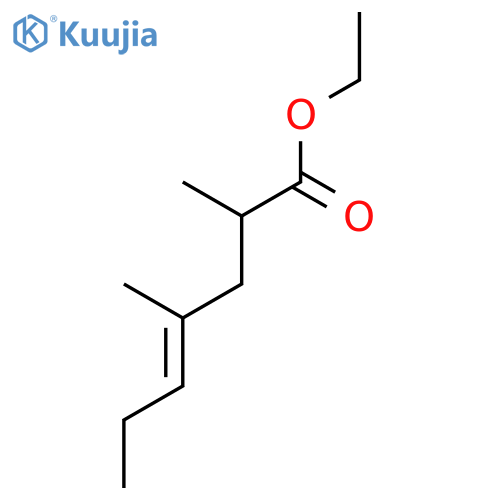 4-HEPTENOIC ACID, 2,4-DIMETHYL-, ETHYL ESTER, (E)- structure