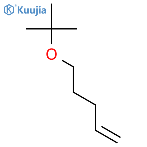 1-Pentene, 5-(1,1-dimethylethoxy)- structure