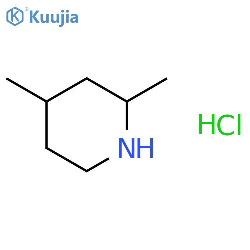 cis-2,3-dimethylpiperidine;hydrochloride structure