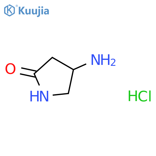 (4S)-4-aminopyrrolidin-2-one hydrochloride structure