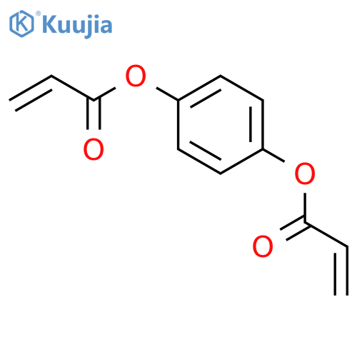 2-Propenoic acid,1,1'-(1,4-phenylene) ester structure