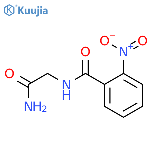 N-(2-Amino-2-oxoethyl)-2-nitrobenzamide structure