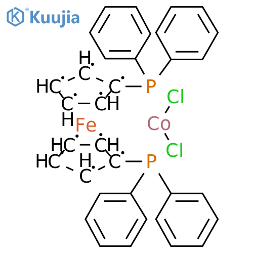 1,1'-bis(Diphenylphosphino)ferrocenedichlorocobalt(II) structure